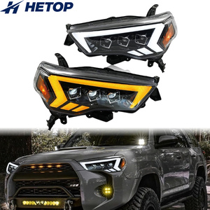HETOP pour phares <span class=keywords><strong>4Runner</strong></span> <span class=keywords><strong>2014</strong></span>-2020, phares LED améliorés, feux de jour DRL, lentille de signalisation, plug and play, lampes avant modifiées pour <span class=keywords><strong>Toyota</strong></span> - Product Image 1