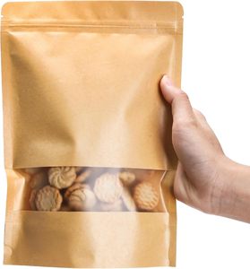 Sacs à café biodégradables avec valve et fermeture éclair, emballages personnalisés en papier pour café, sacs à café à fond plat, 150g 250g - Product Image 3