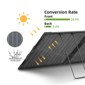 <span class=keywords><strong>Panneau</strong></span> <span class=keywords><strong>solaire</strong></span> pliable bifacial OEM 100W-400W, cellules monocristallines <span class=keywords><strong>à</strong></span> haute efficacité 28%, étanche IP67, <span class=keywords><strong>tension</strong></span> en circuit ouvert 24V - Product Image 4
