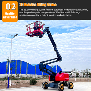 bibo Customizable Direct High Quality Sales Leepa <b>Engine</b> Articulated Self-Propelled High Altitude <b>Hoist</b> Basket Lifting - Product Image 4