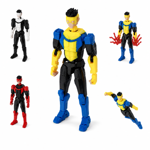 Figura de Acción Articulada Cyber <span class=keywords><strong>Guardian</strong></span> Impresa en 3D con Máscara, Diseño de Héroe, Pose Dinámica, Regalo Coleccionable, Venta al Por Mayor Personalizada - Product Image 1