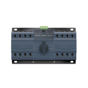 Interruptor de transferencia automática, fuente de alimentación Dual de tamaño Mini de <span class=keywords><strong>10A</strong></span> a 63A, grado CB, Color negro, 400V - Product Image 2