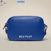Sac bandoulière en cuir pleine fleur BLU personnalisé pour homme – Sac messager OEM/ODM sur mesure pour homme