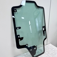 47405930 Pare-brise avant et vitres de porte en verre trempé pour chargeuse compacte CASE SR150 SR175 SR200 SR220