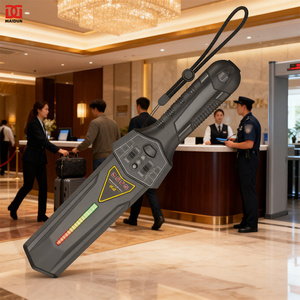 Endüstriyel Güvenlik Taşınabilir Şarj Edilebilir Süper Tarama Altın Gövde Tarayıcı Çubuğu ABS Plastik Endüstriyel El Tipi <span class=keywords><strong>Metal</strong></span> Dedektörü - Product Image 1