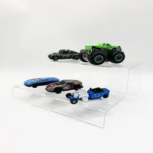 कस्टम क्लियर बड़े ऐक्रेलिक डाइकास्ट कार डिस्प्ले शोकेस प्लेक्सीग्लास मॉडल खिलौना कैबिनेट