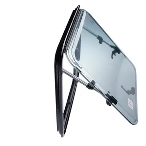 Fenêtres de camping-car en plastique de haute qualité et bon marché 550*700mm Pièces de camping-car en acrylique Poignée en plastique - Product Image 1