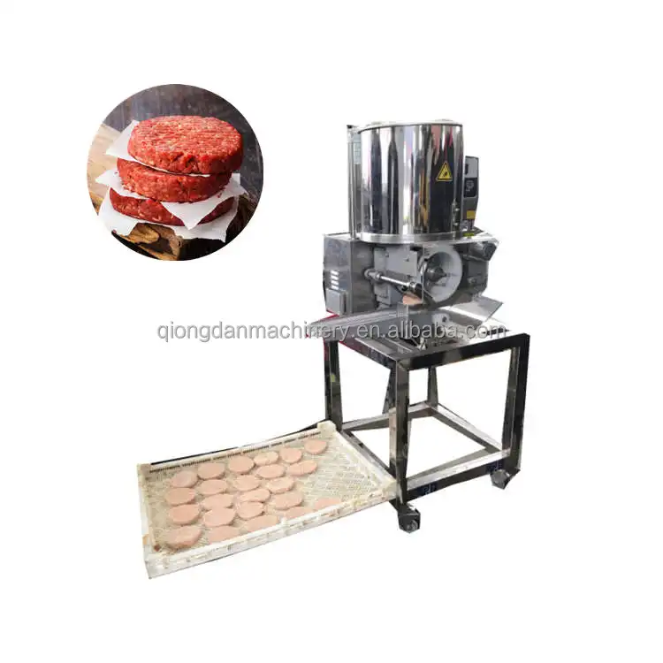 상업 가격 돈까스 고기 파이 금형 메이커 쇠고기 햄버거 치킨 너겟 버거 만들기 패티 폼 머신