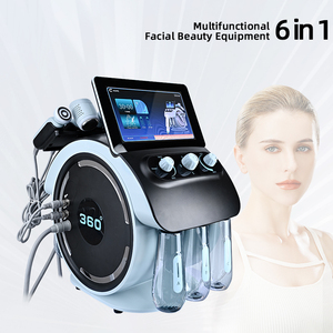 Appareil de soin du visage par hydrodermabrasion, EMS, hydratation par lumière d'eau, poignée chaude et froide, rajeunissement de la peau, appareil non invasif pour salon - Product Image 2