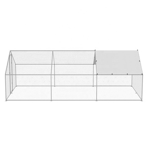 Corrales Metálicos para Aves <span class=keywords><strong>de</strong></span> Corral Fáciles <span class=keywords><strong>de</strong></span> Ensamblar con Cubierta para Patio Trasero - Product Image 3