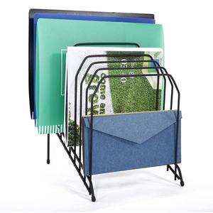 Fashional desktop dell'organizzatore di immagazzinaggio filo di metallo di arte del ferro rivista <span class=keywords><strong>lettera</strong></span> rack holder - Product Image 4