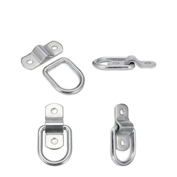 D Ring Gắn Tấm Tie Xuống Điểm Cho Ratchet Tie Xuống Dây Đai Xe Giường Xe Tải Hàng Hóa