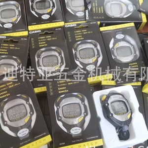 Chronomètre Casio HS-70W-1JH, minuterie 1/1000s, mémoire de temps de parcours, 100 enregistrements, résistance à l'eau 5 ATM, autonomie de 5 ans, dispositif de chronométrage sportif - Product Image 1