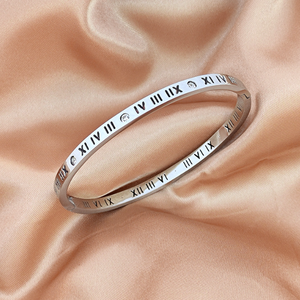 Bijoux de mode bracelets bracelets ensemble de chiffres romains <span class=keywords><strong>bracelet</strong></span> chaine et bague <span class=keywords><strong>en</strong></span> ou - Product Image 4