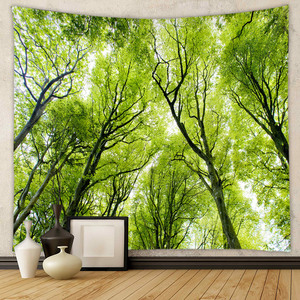 Fabricantes al por mayor hogar Fondo tela Ins estilo colgante tela Fondo <span class=keywords><strong>pared</strong></span> colgante bosque estilos <span class=keywords><strong>tapiz</strong></span> - Product Image 3