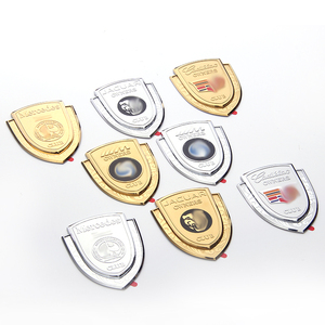 Badges métalliques adaptés à Mercedes Benz/BMW/Cadillac/<span class=keywords><strong>Jaguar</strong></span>, emblèmes de <span class=keywords><strong>voiture</strong></span> haut de gamme, autocollants personnalisés modifiés - Product Image 1