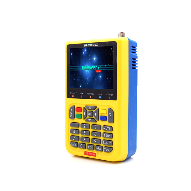 IBRAVEBOX V8-Finder Satellite Receiver Support Live FTA Digital Picture and Sound Factory Wholesale