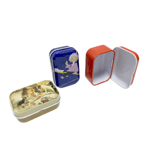 <span class=keywords><strong>Fancy</strong></span> thực phẩm trượt <span class=keywords><strong>tin</strong></span> Hộp quà tặng bao bì kẹo kim loại bạc hà hộp thiếc - Product Image 5