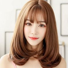 Perruque de cheveux naturels Bo C Curl pour femmes avec coiffure élégante au pied suspendu - Product Image 1