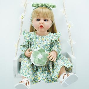 Playmate 22 pouces complet en Silicone jouet bébé <span class=keywords><strong>Reborn</strong></span> poupée Kit peint pour <span class=keywords><strong>Boutique</strong></span> de cadeaux en gros - Product Image 4