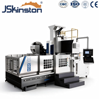 Fraiseuse à portique CNC avec changeur de palettes automatique pour la production en série multi-configurations de supports de fraisage et de supports de tournage en fonte