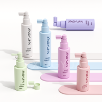 Botol Semprot Tahan Bocor XINGYUAN untuk Perjalanan, Nosel Panjang, Kosong, 80ml 100ml, Botol Kabut Halus untuk Toner Wajah, Parfum