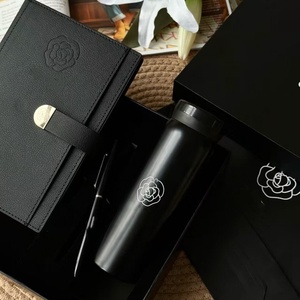 High End Gift Set Corporate Luxury Gift Promotion Items Notebook Cup Vacuum Flask Speaker Note <b>Book</b> Gift Set 2025 - Product Image 1