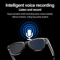 2025 W600 Auriculares portátiles inteligentes AI Gafas inteligentes con cámara de video Impermeable Ai Reconocimiento DE FOTOS BT Calling Translater