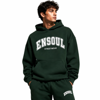 OEM ODM Survêtement Homme 450GSM en Coton Lourd 100% avec Sweat à Capuche Imprimé Oversize et Pantalon Jogger – Ensemble Streetwear Personnalisé Fabricant
