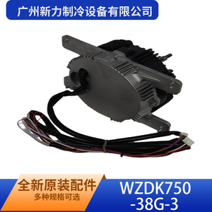 Moteur de ventilateur extérieur pour climatiseur central Guangzhou Xinli WZDK750 38G 3, DC310V, sans balais, montage sur châssis - Product Image 2