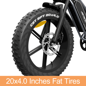 Bicicleta Eléctrica JANSNO de 48V 750W Todoterreno Enduro con Neumáticos Gruesos para Adultos con Potente Motor Eléctrico - Product Image 5