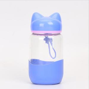 Hot bán phim hoạt hình chai nước 300ml Fox Thiết kế chai nước thủy tinh - Product Image 3