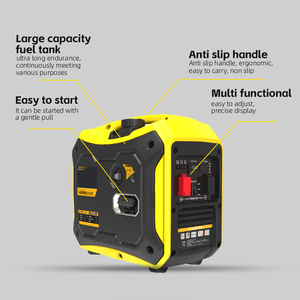 Thiết kế mới bắt đầu từ xa có thể thông minh ổn định Xăng 1.6kw DC Máy phát điện cho xe cắm trại - Product Image 5