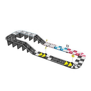 Nouveau produit Piste de course magnétique avec jeu de construction de voiture Blocs de construction magnétiques - Product Image 4