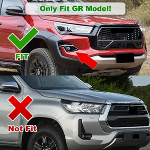 Para Toyota Hilux GR Sport 2023-2026, Luces Delanteras de Conducción Diurna DRL con Luces Antiniebla y Señales de Giro Amarillas, 2 Piezas - Product Image 6