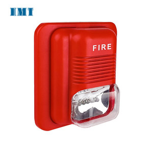 Sirena Estroboscópica de Alarma contra Incendios de 12V 24V con Sonido y Luz Intermitente, Sistema de Seguridad para Hogar, Oficina, Hotel, Restaurante - Product Image 6