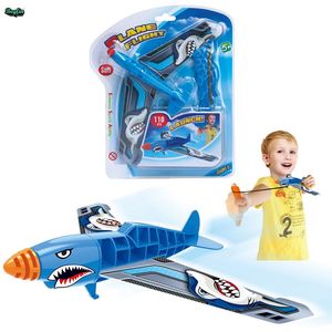 Lanzador de cohetes <span class=keywords><strong>espaciales</strong></span> con arco de mano, lanzador de cohetes Skyplane, juguetes para niños al aire libre - Product Image 3