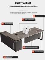 Bureaux modernes en vente chaude Conceptions simples en bois du fabricant chinois Prix de gros Mobilier de bureau