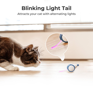 Jouets interactifs intelligents pour chats, jouet pour chaton à mouvement automatique avec souris électrique, style sportif tendance, fabriqué en silicone - Product Image 5