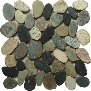 Fashion Special Natural Pebble Stone Mosaic Tiles For Floor and Wall