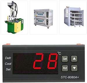 STC-8080A + डिजिटल थर्मोस्टेट 10a/220AC तापमान नियंत्रक फ्रीजर डिफ्रॉस्टिंग अलार्म - Product Image 5