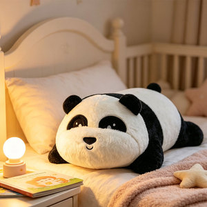 Peluche Natalizio Personalizzato a Forma di <span class=keywords><strong>Panda</strong></span>, Ornamento Natalizio Soffice Ricamato, Decorazione Festiva per Interni per Grossisti - Product Image 2
