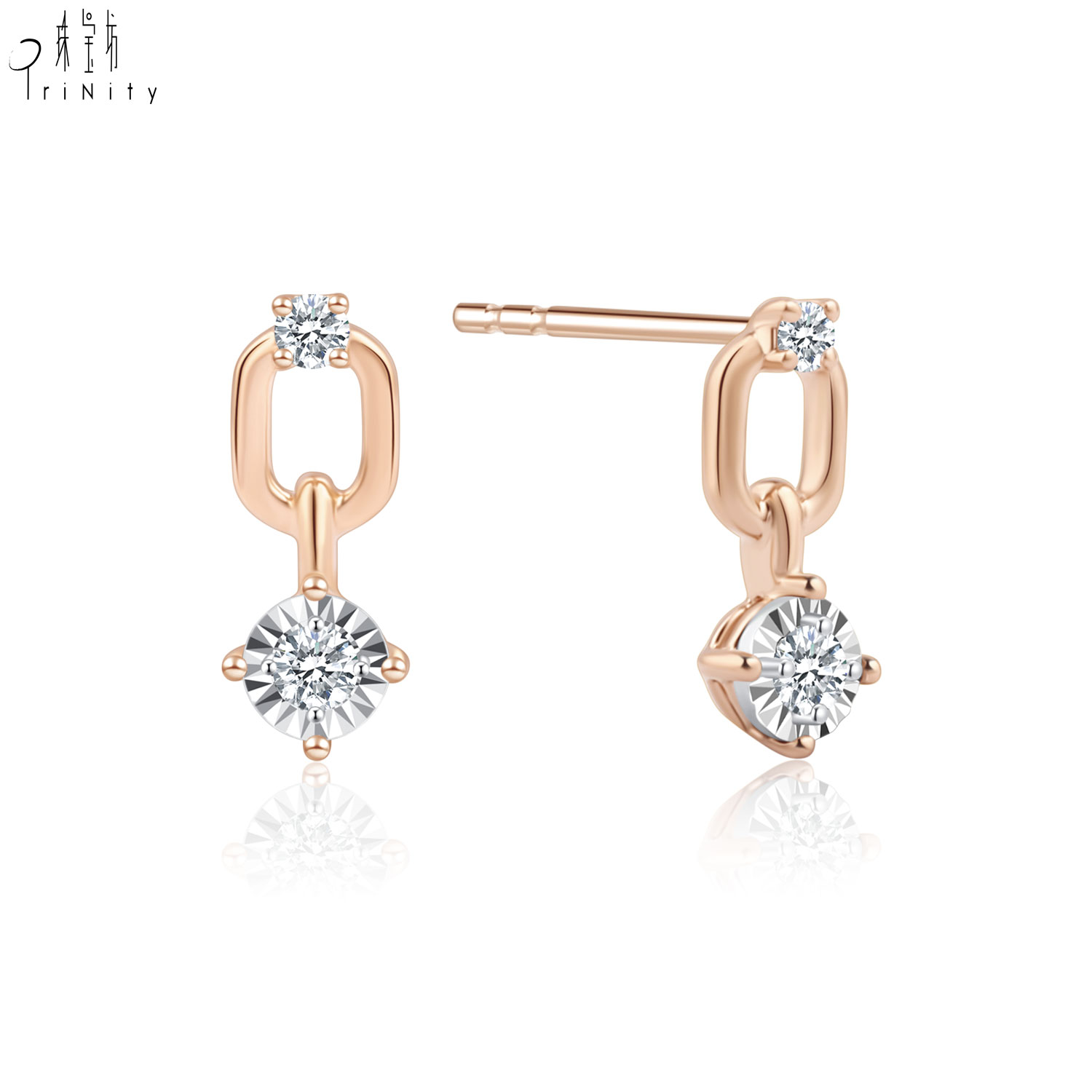 Or rose 18K