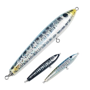 OEM 90g 120g 140g Appâts bâton eau salée gros gibier bois bois leurre de pêche à la traîne leurre dur crayon appât - Product Image 1