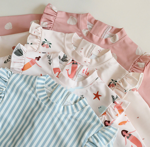 Bañadores Estampados de Una Pieza Al Por Mayor para Bebés Niñas Ropa de Playa Bikinis en Oferta para Niños - Product Image 5
