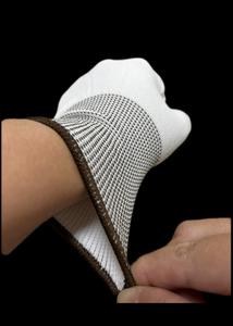 ถุงมือนิรภัยทำงานหลายขนาดประสิทธิภาพสูงป้องกันการลื่นบางเคลือบด้วยนิ้วมือโพลีเอสเตอร์และพียู13ข้อมือสำหรับสายอิเล็กทรอนิกส์ - Product Image 4