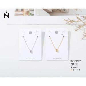 Cavigliera in acciaio inossidabile con lettera G, design minimalista per gioielli da donna alla moda - Product Image 1