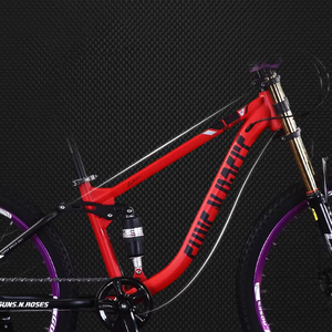 Vélo de montagne à 8 vitesses avec cadre en acier au carbone de 24 pouces, selle confortable et roues en aluminium BIC-040, plusieurs tailles de roues disponibles - Product Image 2