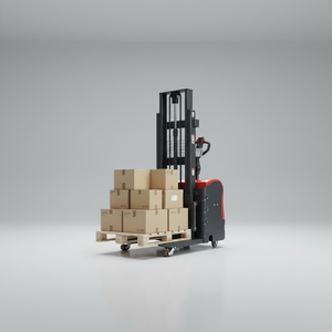 Apilador de Palés Doble, Robusto y Duradero, Bajo Costo de Mantenimiento, Adecuado para Compras al por Mayor por Empresas de <span class=keywords><strong>Alquiler</strong></span> de Equipos - Product Image 2