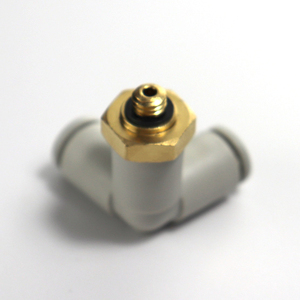 Junta neumática vertical de tres vías YOUBOLI para tubería de aire KQ2D04 06 08 10 12-00/M5/01/02/03 Triángulo regular - Product Image 6
